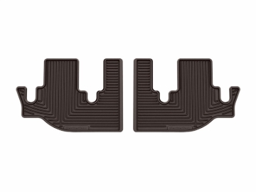 Picture of WeatherTech 19-26 Subaru Ascent 2nd Row Rear All-Weather Floor Mats - Cocoa
