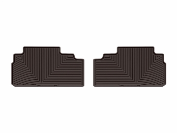 Picture of WeatherTech 19-26 Subaru Ascent 2nd Row Rear All-Weather Floor Mats - Cocoa