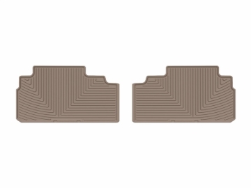 Picture of WeatherTech 19-26 Subaru Ascent 2nd Row Rear All-Weather Floor Mats - Tan