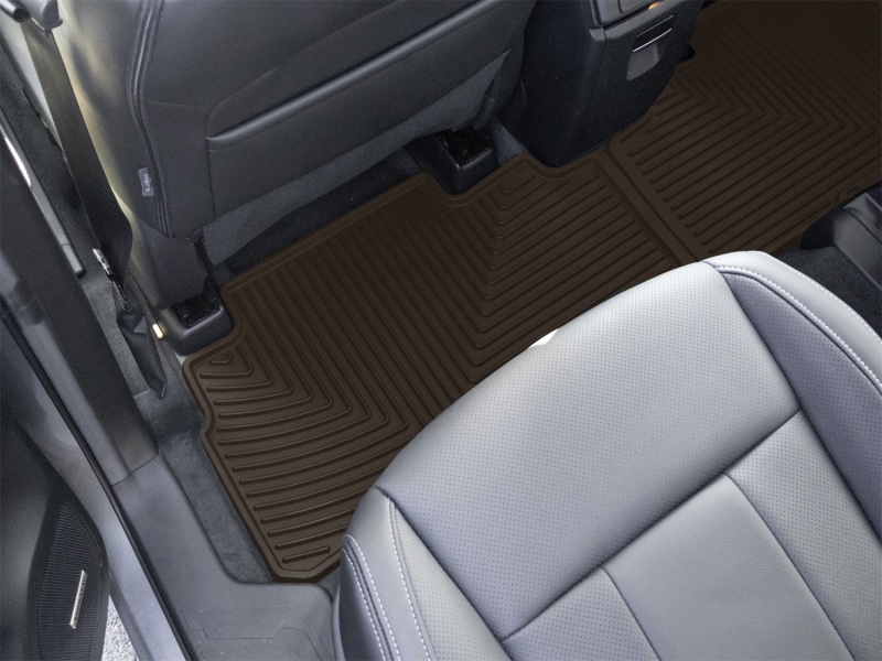 Picture of WeatherTech 19-26 Subaru Ascent 2nd Row Rear All-Weather Floor Mats - Cocoa