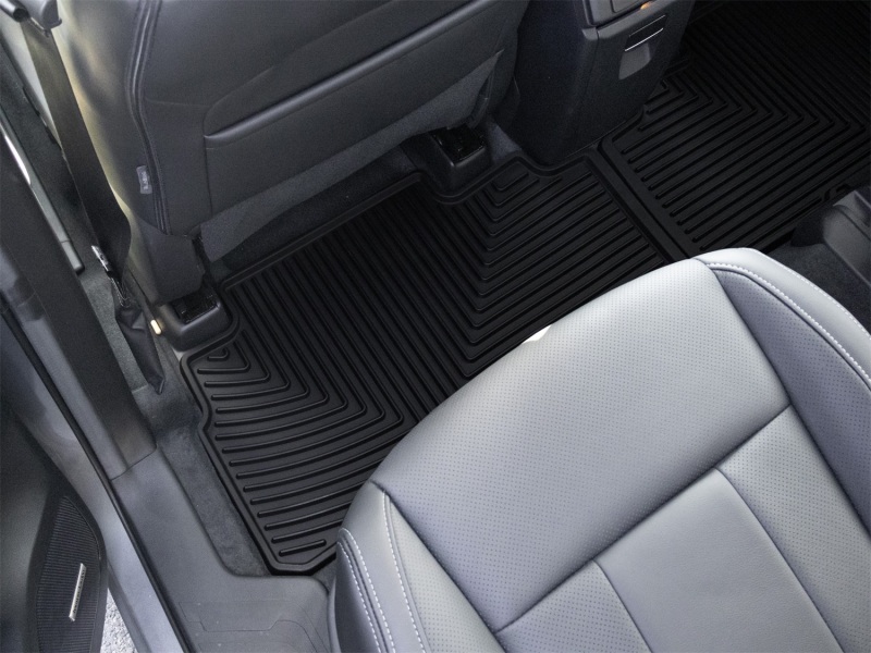 Picture of WeatherTech 19-26 Subaru Ascent 2nd Row Rear All-Weather Floor Mats - Black