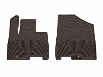 Picture of WeatherTech 22-26 Kia Carnival 1st Row Front All-Weather Floor Mats - Cocoa