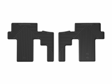 Picture of WeatherTech 22-26 Kia Carnival 2nd Row Rear All-Weather Floor Mats - Black