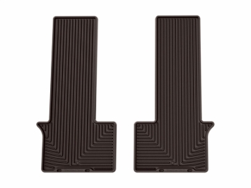 Picture of WeatherTech 22-26 Kia Carnival 2nd Row Rear All-Weather Floor Mats 2pc - Cocoa