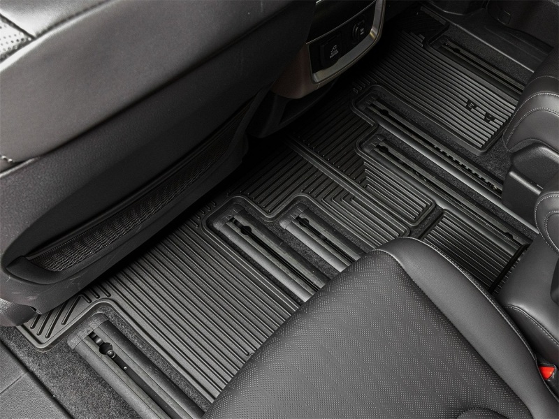 Picture of WeatherTech 22-26 Kia Carnival 2nd Row Rear All-Weather Floor Mats - Black