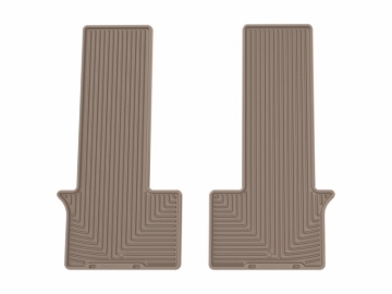 Picture of WeatherTech 25-26 Kia Carnival Hybrid 2nd Row Rear All-Weather Floor Mats - Tan