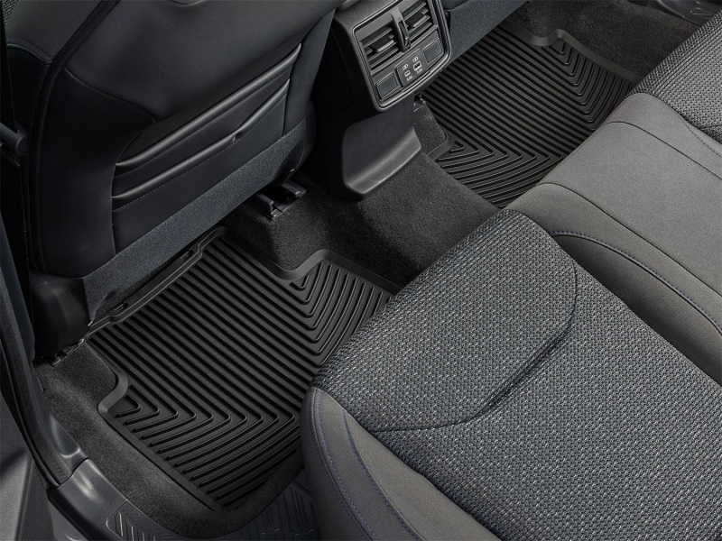 Picture of WeatherTech 25-26 Subaru Forester 2nd Row Rear All-Weather Floor Mats - Black