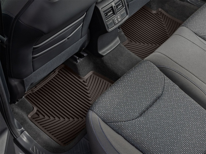 Picture of WeatherTech 25-26 Subaru Forester 2nd Row Rear All-Weather Floor Mats - Cocoa