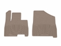 Picture of WeatherTech 25-26 Kia Carnival Hybrid 1st Row Front All-Weather Floor Mats - Tan