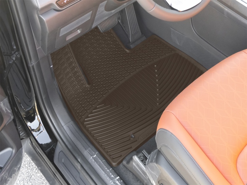 Picture of WeatherTech 25-26 Kia Carnival Hybrid 1st Row Front All-Weather Floor Mats - Cocoa