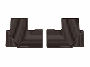 Picture of WeatherTech 2026 Honda Passport 2nd Row Rear All-Weather Floor Mats - Cocoa