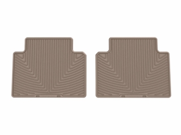 Picture of WeatherTech 24-26 Hyundai Santa Fe 2nd Row Rear All-Weather Floor Mats - Black