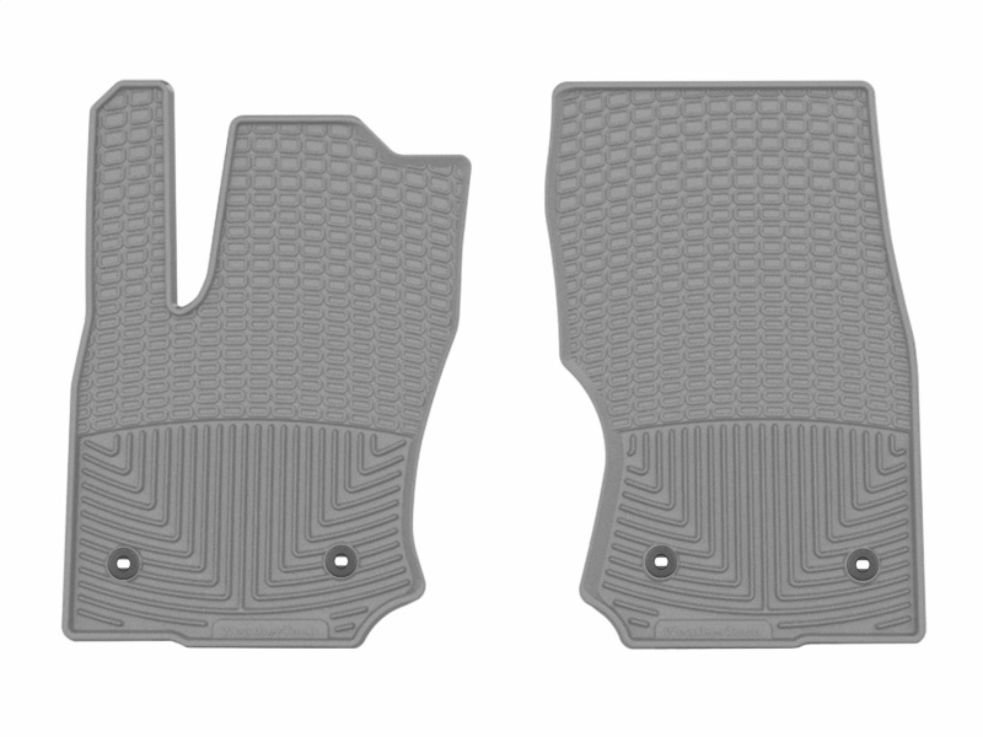 Picture of WeatherTech 25-26 Toyota 4Runner 1st Row Front All-Weather Floor Mats - Grey
