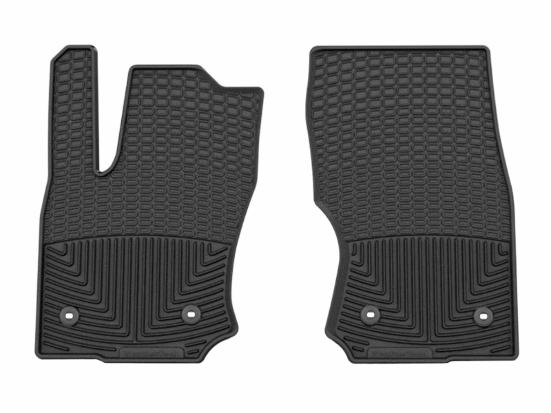 Picture of WeatherTech 25-26 Toyota 4Runner 1st Row Front All-Weather Floor Mats - Black