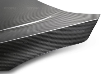 Picture of Seibon 2016-2017 Honda Civic Coupe/Sedan/Hatchback OEM Style Carbon Fiber Hood