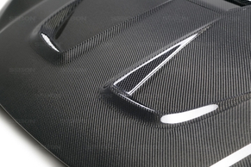 Picture of Seibon 2016-2017 Honda Civic Coupe/Sedan/Hatchback MR-Style Carbon Fiber Hood