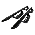 Picture of Westin 14-18 Chevy/GMC Silverado/Sierra 1500/2500/3500 Double Cab Outlaw Drop Nerf Bars Tex Black