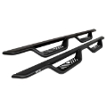 Picture of Westin 15-26/17-26 Ford F-150/F-250/F-350/F-450 SuperCab Outlaw Drop Nerf Step Bars Tex Black