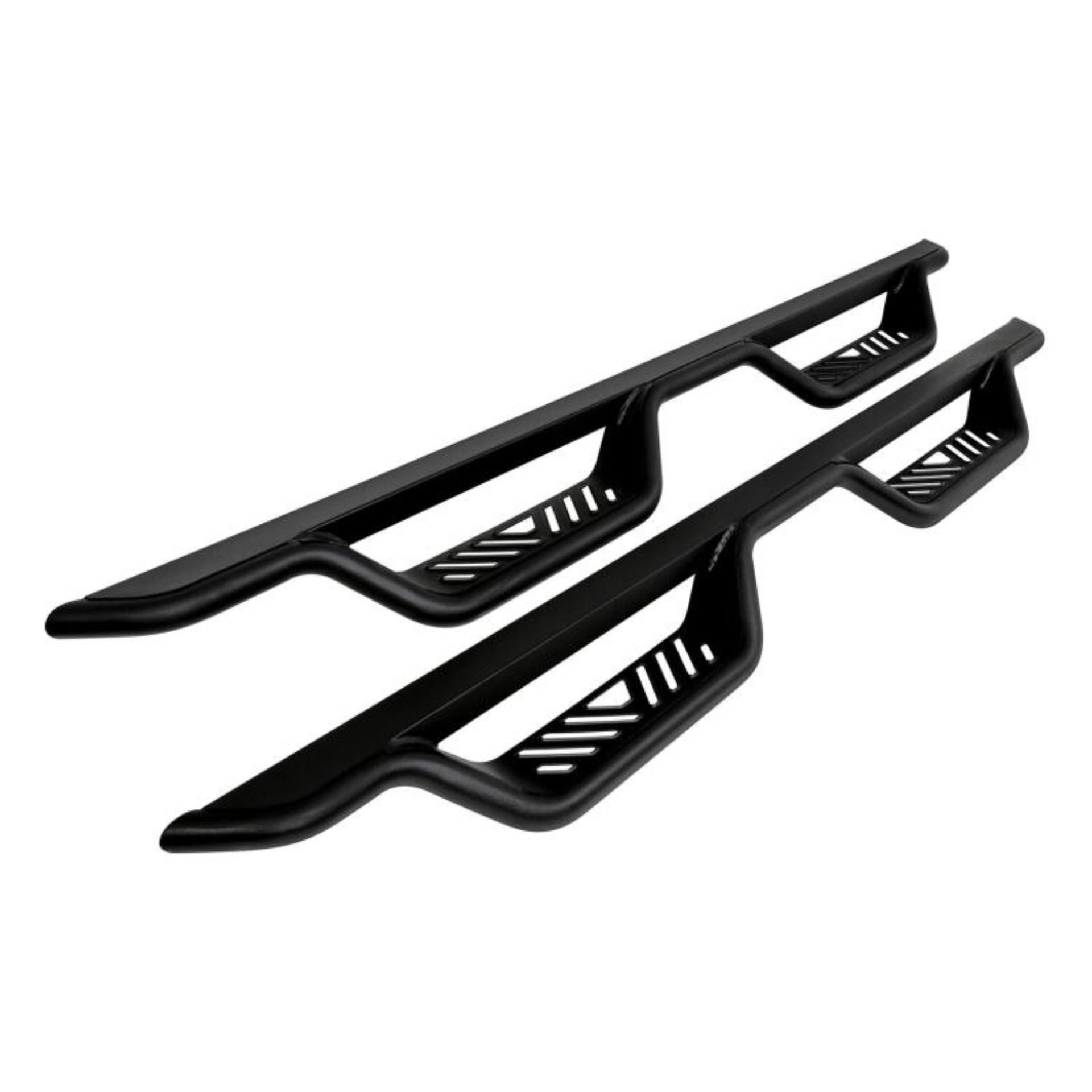 Picture of Westin 09-18/19-24 Ram 1500 Quad Cab/Classic Outlaw Drop Nerf Step Bars Textured Black