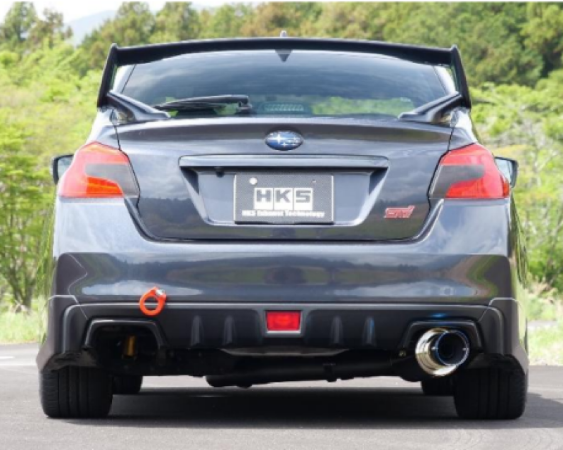 Picture of HKS Hi-Power MUFFLER Single WRX(STI) 2015 US