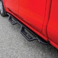 Picture of Westin 14-18 Chevy/GMC Silverado/Sierra 1500/2500/3500 Double Cab Outlaw Drop Nerf Bars Tex Black