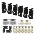 Picture of Westin 1999-2016 Ford F-250/F-350/F-450/F-550 Crew Cab Outlaw Drop Nerf Step Bars Textured Black
