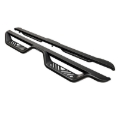 Picture of Westin 24-26 Toyota Land Cruiser Outlaw Drop Nerf Step Bars Textured Black