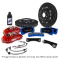 Picture of EBC Racing 2022+ Ineos Grenadier Red Apollo-6 Calipers 355mm Rotors Front Big Brake Kit