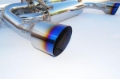 Picture of Invidia 07+ Infiniti G37 Coupe Gemini Single Layer Titanium Tip Cat-back Exhaust