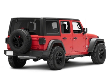 Picture of Raxiom 18-26 Jeep Wrangler JL LED Tail Lights- Red Housing- Smoked Lens