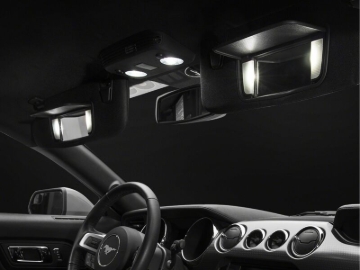 Picture of Raxiom 15-23 Ford Mustang Axial Series Stage 1 Interior LED Lighting Kit- Cool White