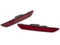 Picture of Raxiom 15-23 Ford Mustang Axial Series LED Side Marker Lights- Rear- Red