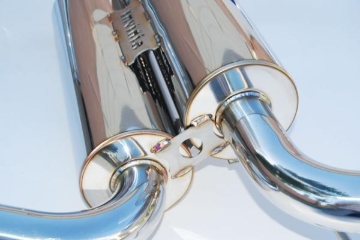 Picture of Invidia 09+ 370Z Gemini Single Layer Titanium Tip Cat-back Exhaust