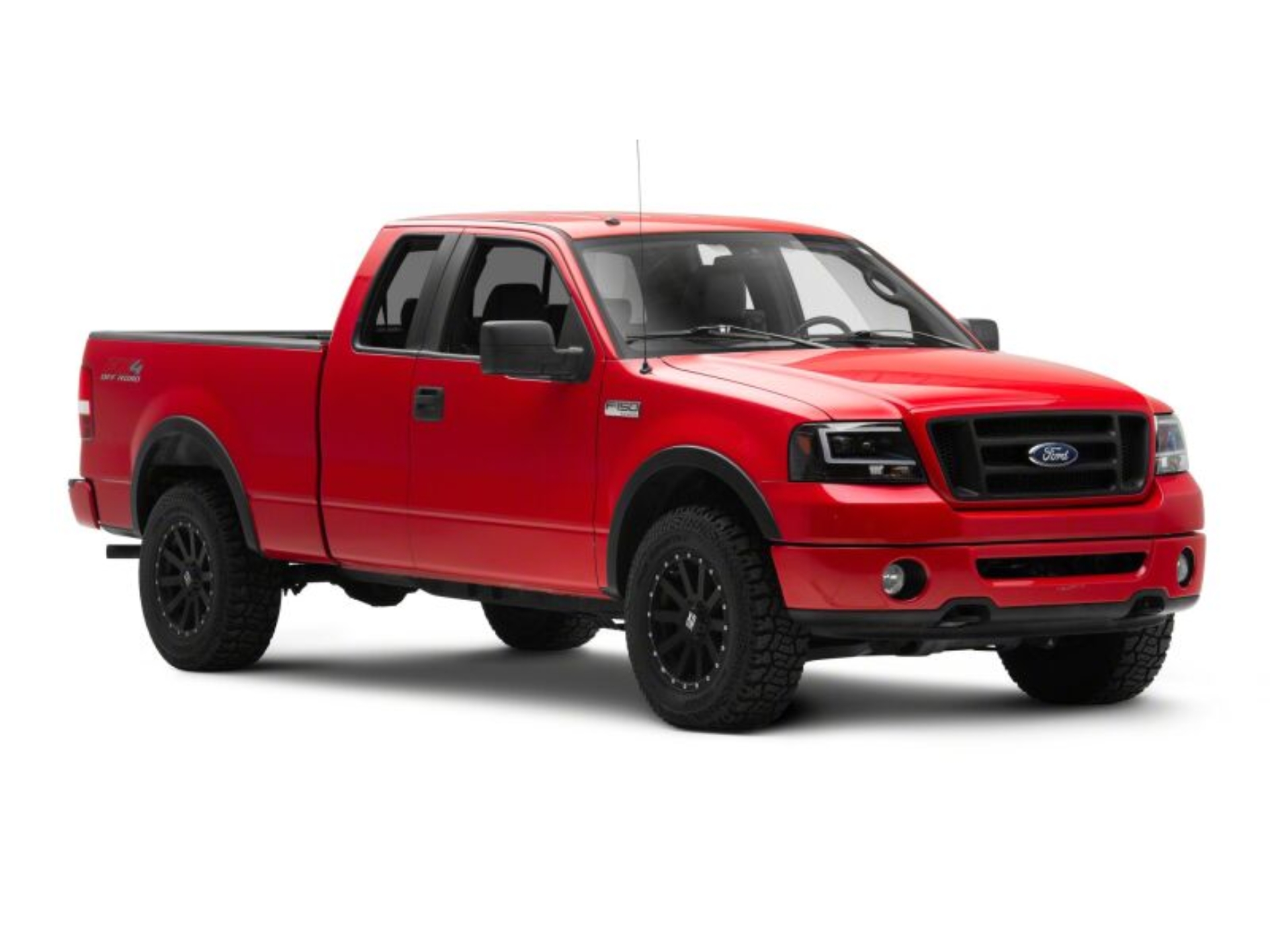 Picture of Raxiom 04-08 Ford F-150 Axial Series Projector Headlights- Black Housing- Clear Lens
