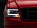 Picture of Raxiom 04-08 Ford F-150 Axial Series Projector Headlights- Chrome Housing- Clear Lens