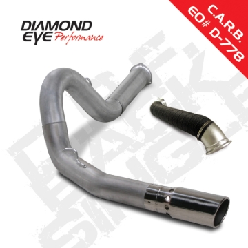 Picture of Diamond Eye KIT 5in DPF-BACK Single w/ TDP AL 07.5-10 Chevy/GMC 6.6L Duramax 2500/3500