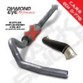 Picture of Diamond Eye KIT 4in Catback MRP Single w/ TDP SS 04-05 Chevy/GMC 6.6L Duramax 2500/3500