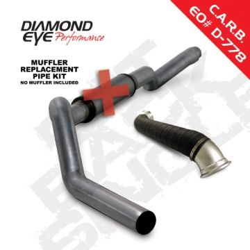 Picture of Diamond Eye KIT 5in Catback MRP Single w/ TDP SS 06-07 Chevy/GMC 6.6L Duramax 2500/3500