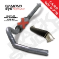 Picture of Diamond Eye KIT 4in Catback MRP Single w/ TDP SS 04-05 Chevy/GMC 6.6L Duramax 2500/3500