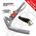 Picture of Diamond Eye KIT 4in Catback MRP Single w/ TDP AL 04-05 Chevy/GMC 6.6L Duramax 2500/3500