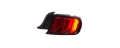 Picture of Raxiom 15-23 Ford Mustang Euro Style LED Tail Lights- Gloss Black Housing- Red Lens