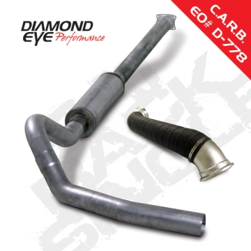 Picture of Diamond Eye KIT 4in Catback Single w/ TDP SS 04-05 Chevy/GMC 6.6L Duramax 2500/3500