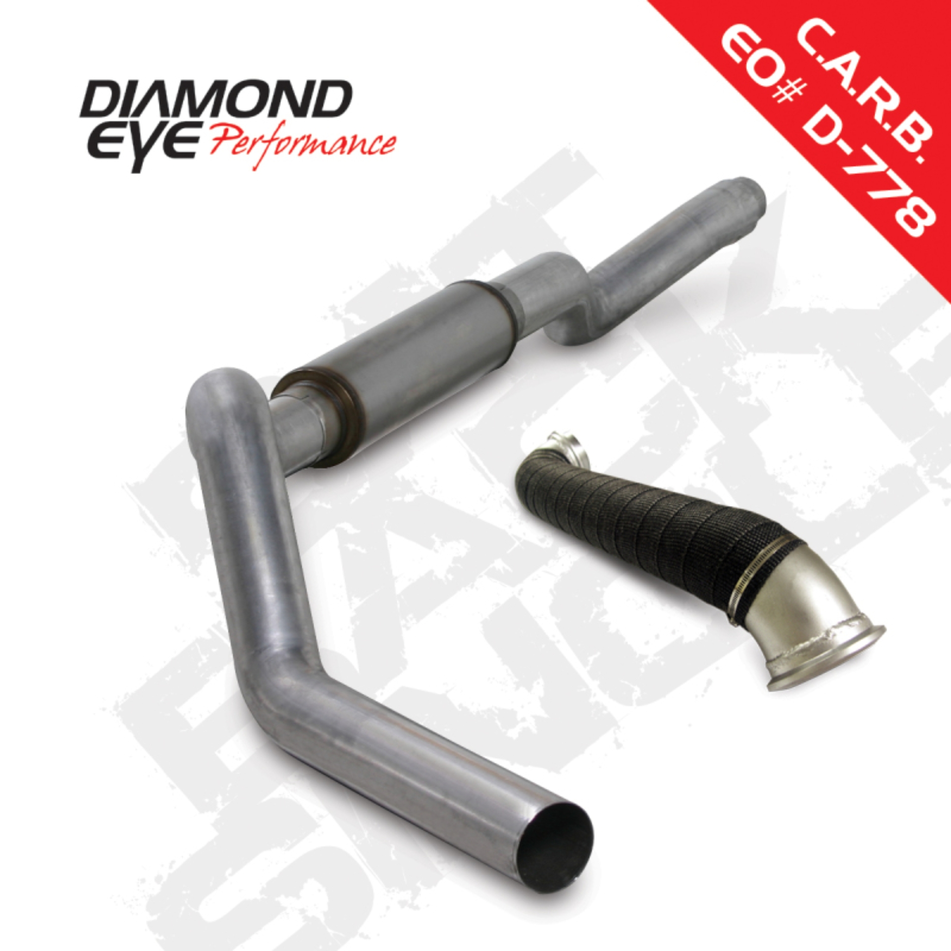 Picture of Diamond Eye KIT 5in Catback Single w/ TDP AL 06-07 Chevy/GMC 6.6L Duramax 2500/3500