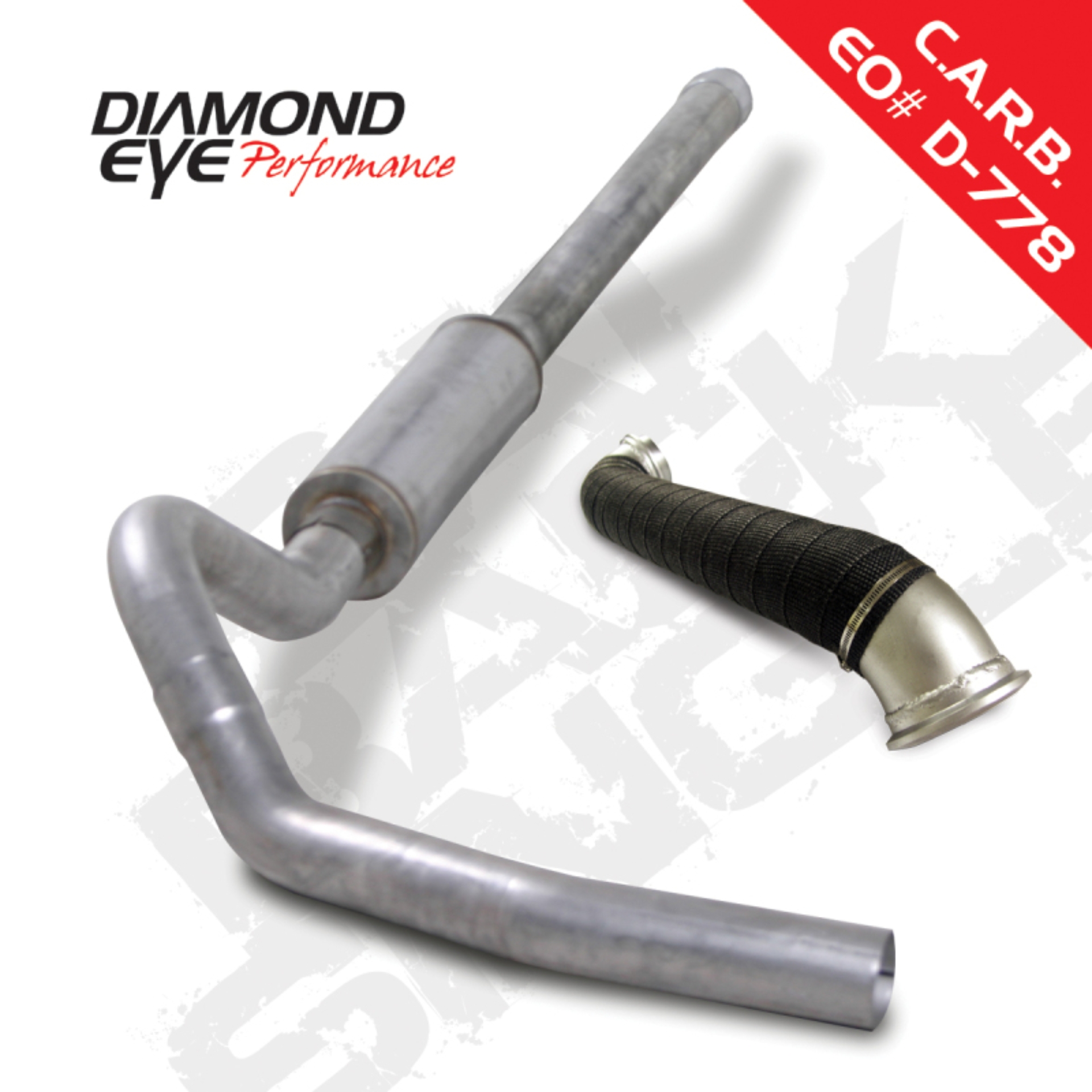 Picture of Diamond Eye KIT 4in Catback Single w/ TDP AL 06-07 Chevy/GMC 6.6L Duramax 2500/3500