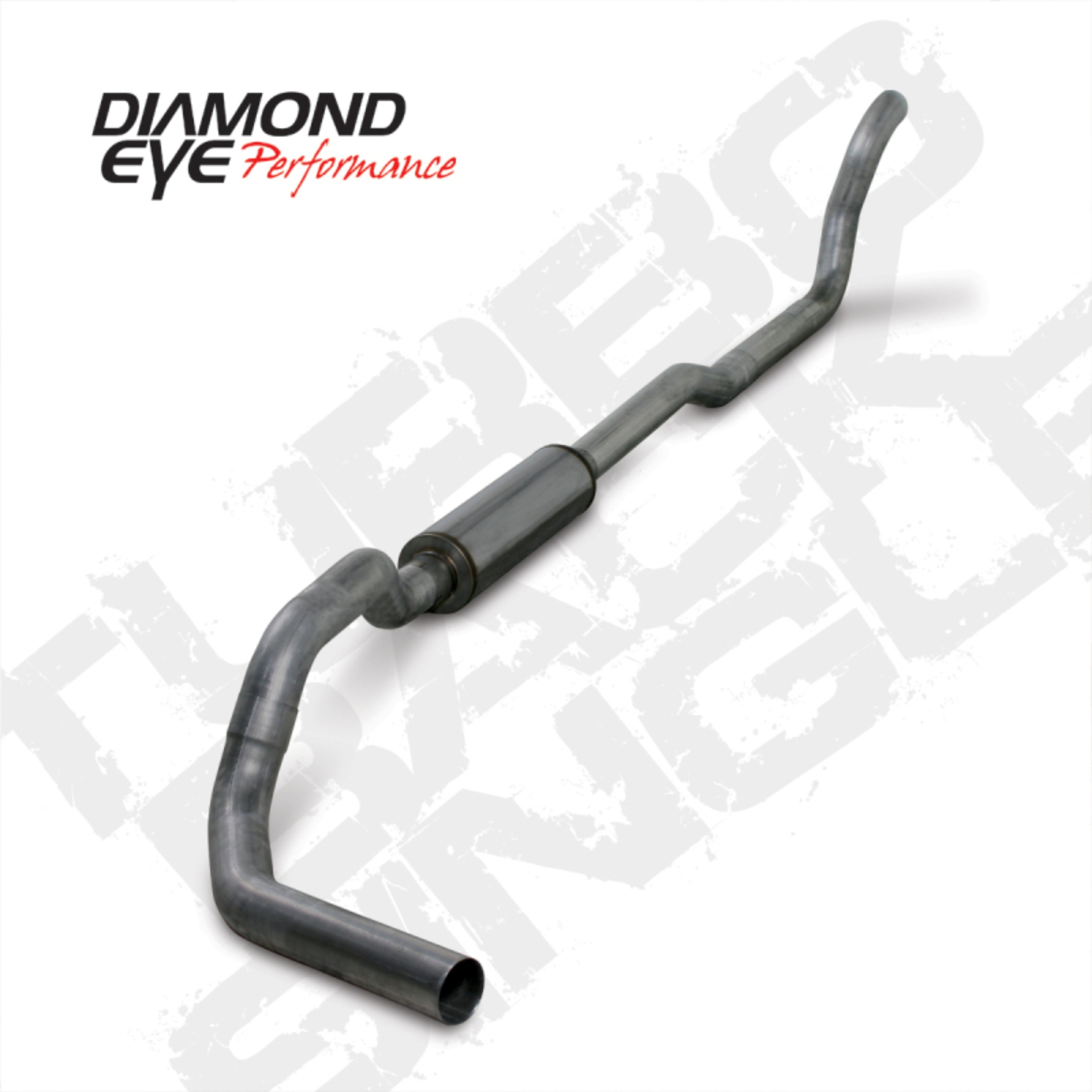 Picture of Diamond Eye KIT 4in Turbo Back Single SS DDG2X4-HX40 89-93 Dodge 5.9L Cummins 2500/3500
