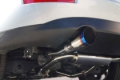 Picture of Invidia 03-08 Infiniti FX35/45 Gemini Single Layer Titanium Tip Cat-back Exhaust