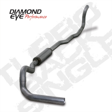 Picture of Diamond Eye KIT 4in Turbo Back Single SS DDG4X4 89-93 Dodge 5.9L Cummins 2500/3500