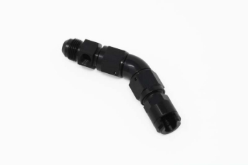 Picture of Aeromotive VaporWorx Fuel Module Outlet Kit - 45 Degree 3/8in Female to AN-08 Flare & 1/8in NPT Port