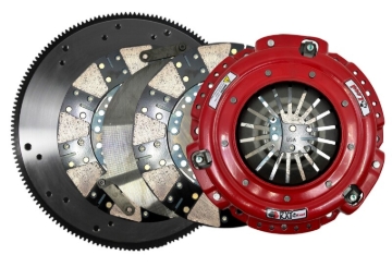Picture of McLeod RXT Twin Clutch 15-22 Ford 2.3L Ecoboost Crate Engine (Retrofit) 1-1/8x26 w/ Steel Flywheel