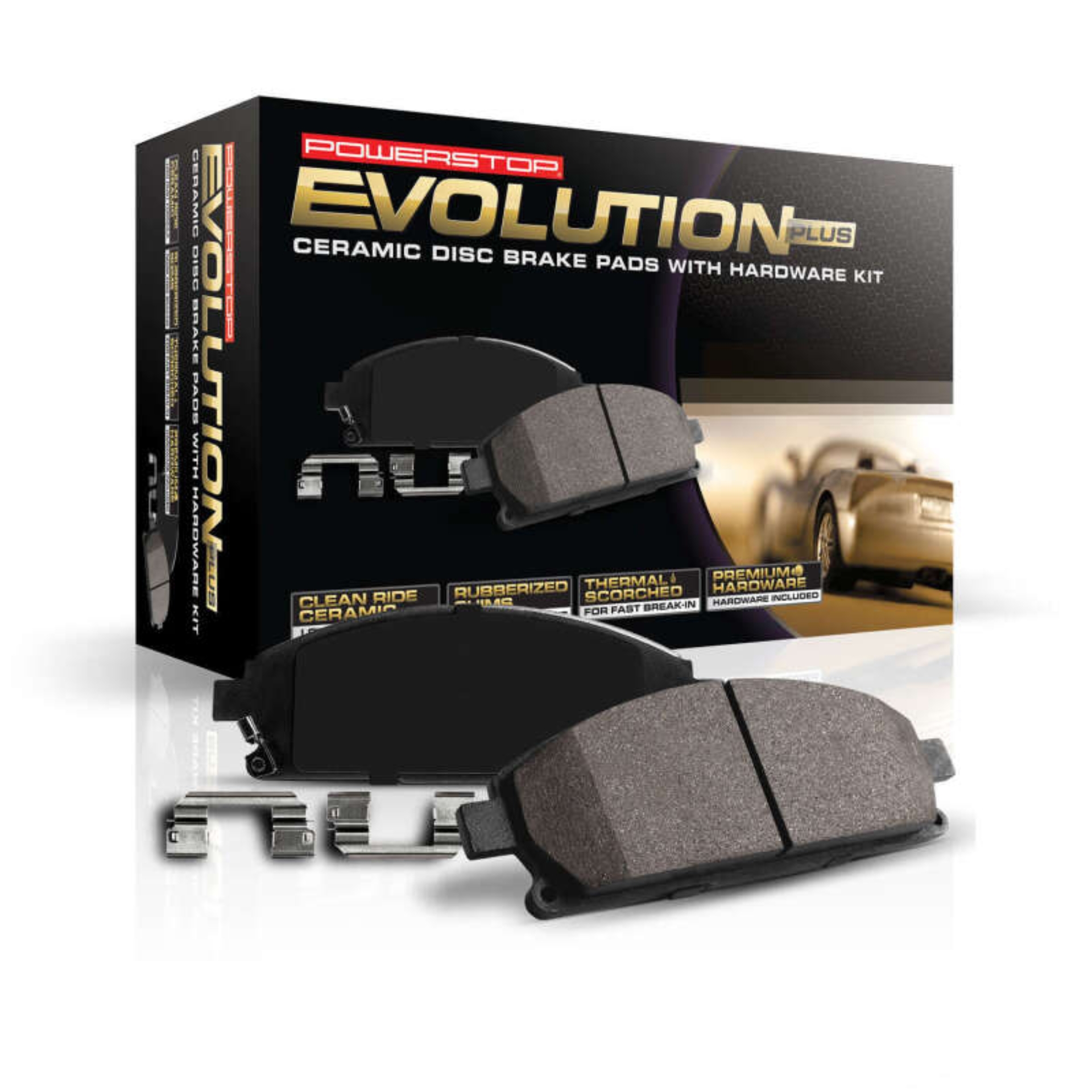 Picture of Power Stop 21-23 Tesla X Front Z17 Evo Ceramic Pad w/Hardware